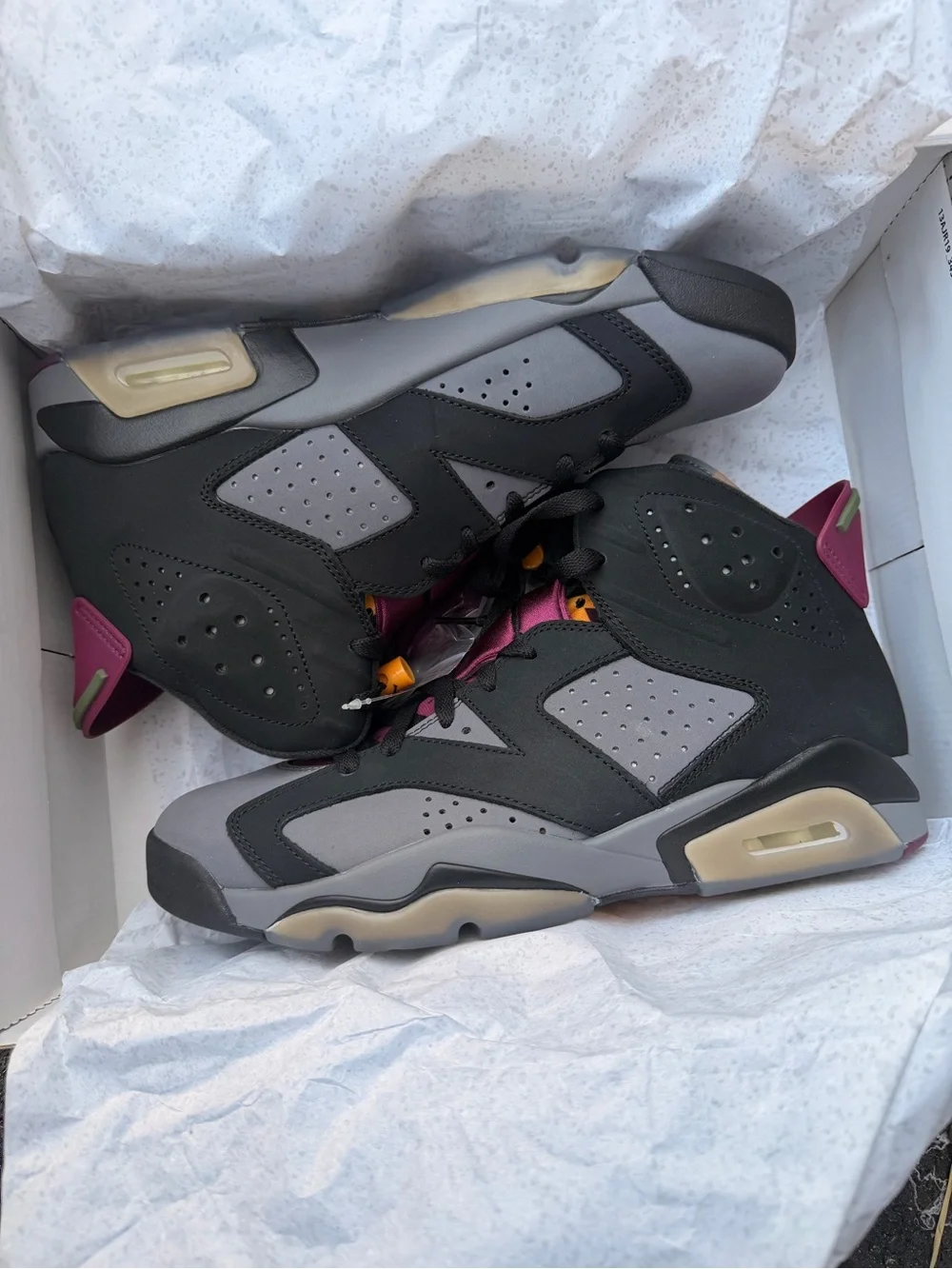 Men’s Bordeaux 6 Jordan’s